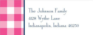 Classic Check Address Label