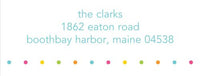 Cheer Dot Address Label