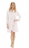 Chenille Ruffle Robe
