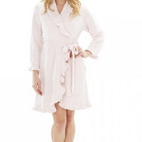 Chenille Ruffle Robe