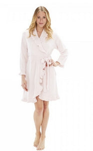 Chenille Ruffle Robe