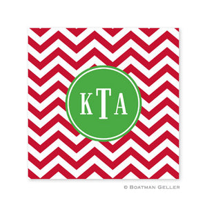 Chevron Red Coaster