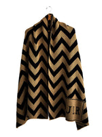 Monogrammed Chevron Wrap
