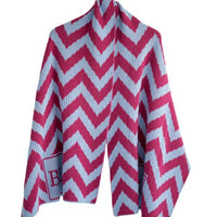 Monogrammed Chevron Wrap