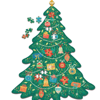 Christmas Tree Shape Puzzle
