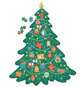 Christmas Tree Shape Puzzle