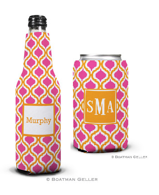 Kate Tangerine & Raspberry Koozies