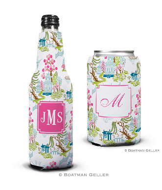 Chinoiserie Spring Koozies