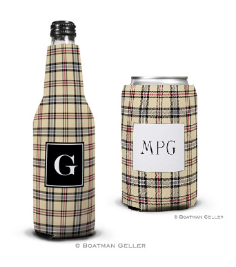 Town Plaid Koozies