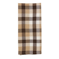 Monogrammed Autumn Plaid Hand Towels
