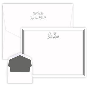 Colonial Raised Ink Flat Apex Card