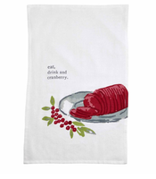 Thanksgiving Food Dish Towels
