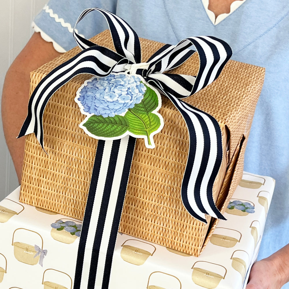 Blue Hydrangea Die Cut Gift Tags