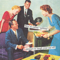 Anne Taintor Edibles Cocktail Napkins