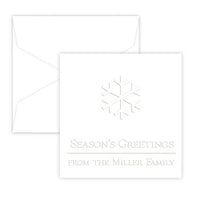 Holiday Portrait Enclosure - Embossed
