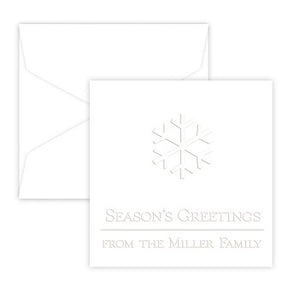 Holiday Portrait Enclosure - Embossed
