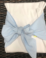 Seersucker Swaddle Blanket
