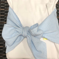 Seersucker Swaddle Blanket