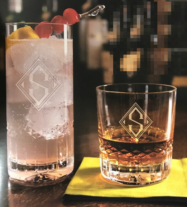 Monogrammed Exception Glassware