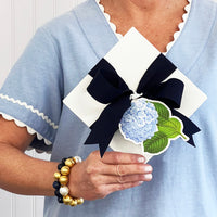 Blue Hydrangea Die Cut Gift Tags
