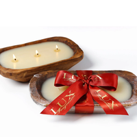 Holiday Lux Dough Bowl Candle