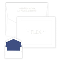 Your Logo Knightsbridge Frame Note - Embossed

