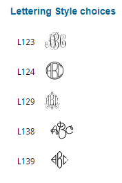 Henley Watercolor Monogram Petite Square - White Refill