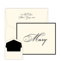 Catarina Raised Ink Folded Notes
