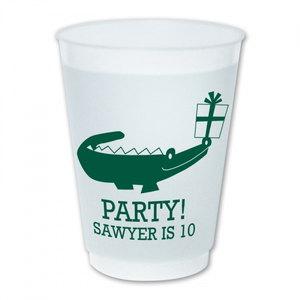 Custom Gator Gift Frost Flex Cups