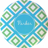 Geo 10" Melamine Plate