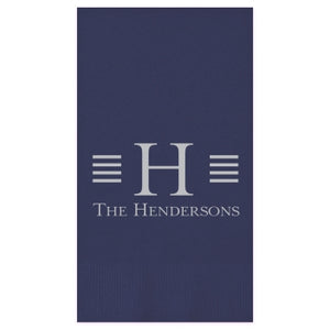 Millport Guest Towel - Foil-Pressed