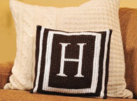 Classic Monogrammed Pillow