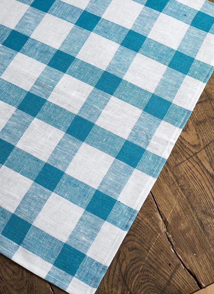 Henry Check Tea Towel