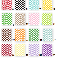 Herringbone Bag Tags Set (25 Colors)