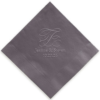 Estate Napkin - Embossed