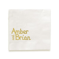 Luxe Napkin - Foil-Pressed
