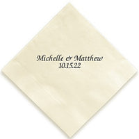 Chesterfield Foil-Pressed Napkin
