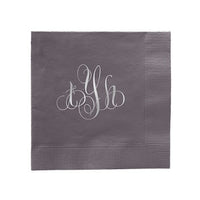Elise Monogram Napkin - Foil-Pressed
