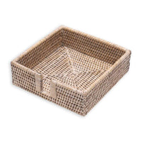 Rattan Luncheon Napkin Holder
