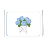 Hydrangea Folded Notecards
