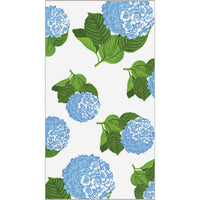 Blue Hydrangeas Paper Guest Towels