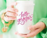 Hello Gorgeous Coffee Cup
