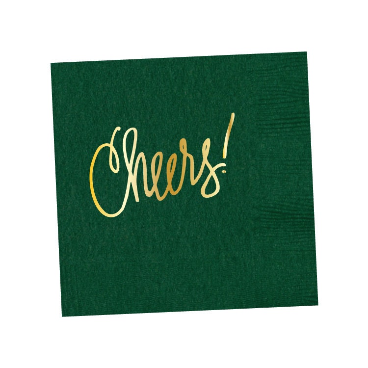 Cheers Cocktail Napkins