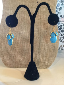 Turquoise Chandelier Earrings