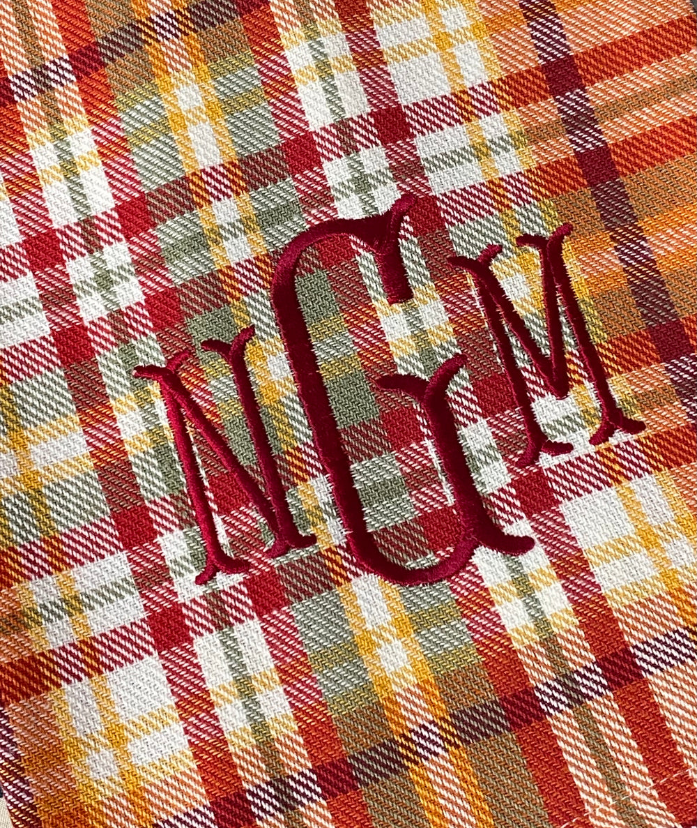 Briar Plaid Towel