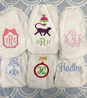 Monogrammed Diaper Panties
