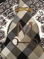 Monogrammed Autumn Plaid Napkins/Set of 4
