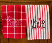 Valentine's Kitchen Towels
