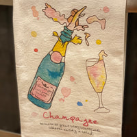 Champagne Kitchen Towel
