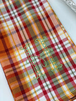 Briar Plaid Towel

